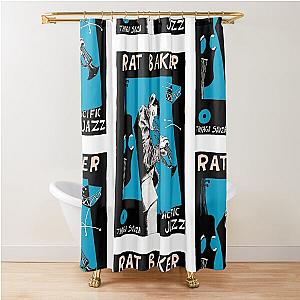 chet baker jazz rat Shower Curtain