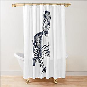 Chet Baker Shower Curtain