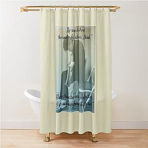 Chet Baker - My range and my inspiration Shower Curtain