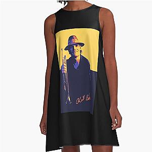 Chet Baker Poster A-Line Dress