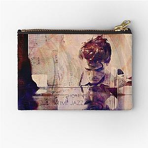 Chet Baker plays jazz Zipper Pouch