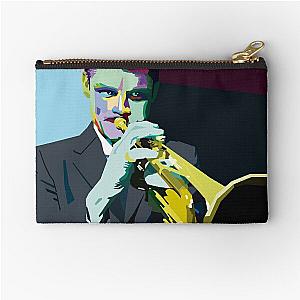 Chet Baker Jazz Zipper Pouch