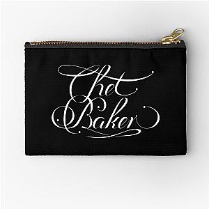 Chet Baker Classic Lettering Zipper Pouch