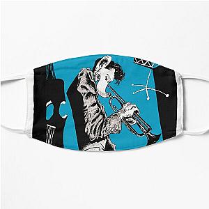 chet baker jazz rat Flat Mask