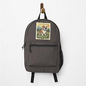 My Funny Valentine Bulldog Puppy Jazz Singer Chet Baker Backpack