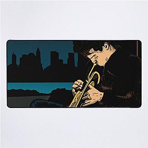 Chet Baker Jazz Poster Desk Mat