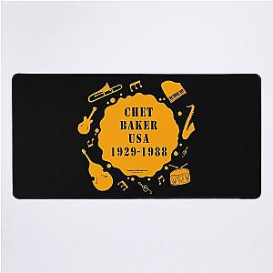 Chet Baker USA 1929 1988 Instruments Desk Mat