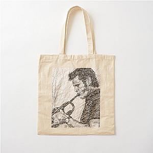 CHET BAKER ink portrait .1 Cotton Tote Bag