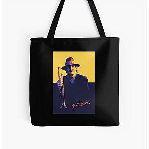 Chet Baker Poster All Over Print Tote Bag