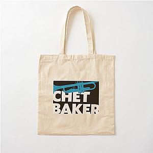 Chet Baker Poster Cotton Tote Bag