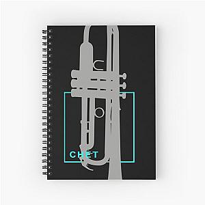 Chet Baker Trumpet Spiral Notebook