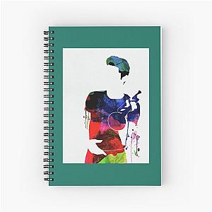 chet baker watercolor naxart studio	 Spiral Notebook