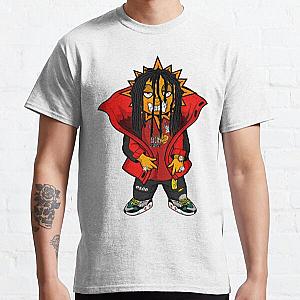 GLO GANG CHIEF KEEF FULL CHARACTER ALMIGHTY SOSA GLORYBOYZ Classic T-Shirt RB0811