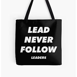 Lead Never Follow- Lead Never Follow Leaders - CHIEF KEEF Lead Never Follow Leaders All Over Print Tote Bag RB0811