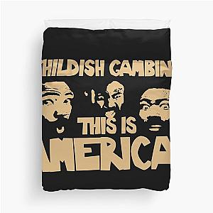 Childish Gambino Merch Childish Gambino This Is America Tour Duvet Cover