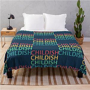 Best Women Childish Gambino Photographic Style    Throw Blanket