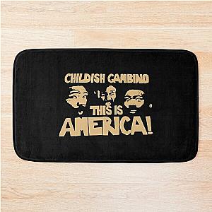 Childish Gambino Merch Childish Gambino This Is America Tour Bath Mat