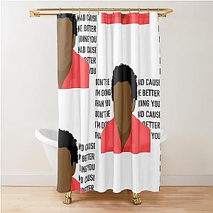 Who Loves Basket Childish Gambino Photographic     Shower Curtain