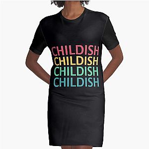 Best Women Childish Gambino Photographic Style    Graphic T-Shirt Dress