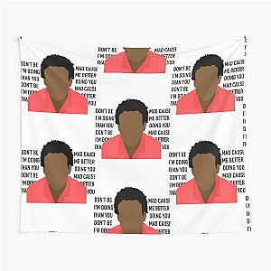 Who Loves Basket Childish Gambino Photographic     Tapestry