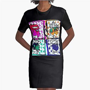 Who Loves Music And Childish Gambino Awesome Photographic   Graphic T-Shirt Dress