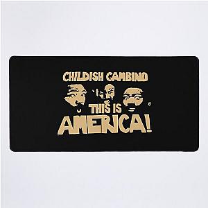 Childish Gambino Merch Childish Gambino This Is America Tour Desk Mat