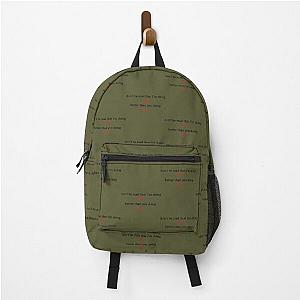 Childish Gambino Quote  Classic Backpack