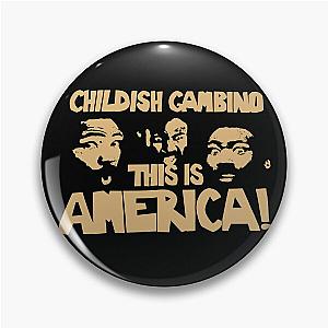 Childish Gambino Merch Childish Gambino This Is America Tour Pin