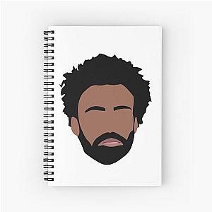 Childish Gambino Design  Spiral Notebook