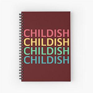 Best Women Childish Gambino Photographic Style    Spiral Notebook