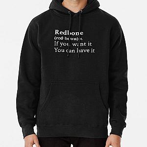 Redbone by Childish Gambino Motivational Quote Black Pullover Hoodie RB1211