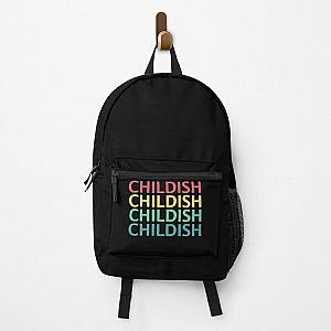 Best Women Childish Gambino Photographic Style Backpack RB1211
