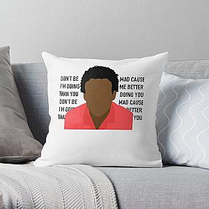 Who Loves Basket Childish Gambino Photographic Throw Pillow RB1211