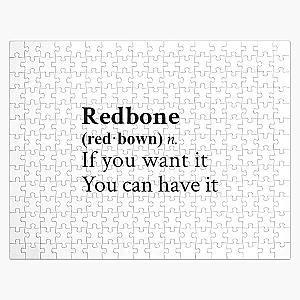 Redbone by Childish Gambino Motivational Quote Jigsaw Puzzle RB1211