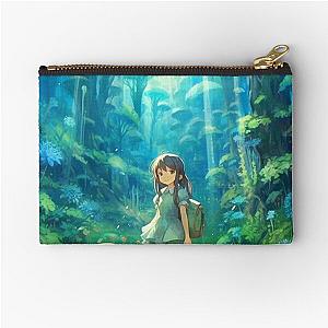 Beautiful Forest Anime Zipper Pouch