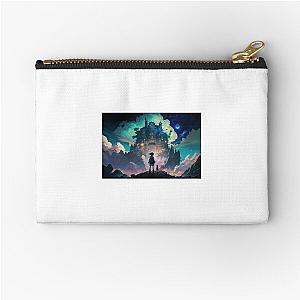 Mr. Number Enormous Floating Castle Zipper Pouch