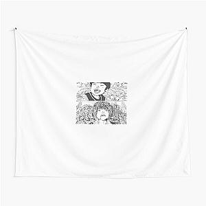 white and black Tapestry