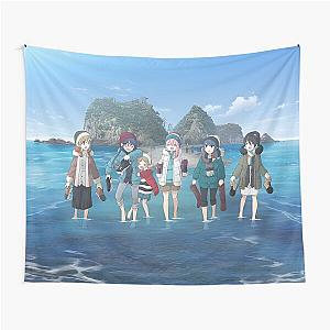 Laid Back Camp - All in One  Tapestry