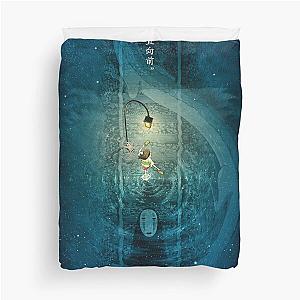 Railroad River Duvet Cover