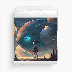 Anime: A World of Imagination and Adventure Duvet Cover