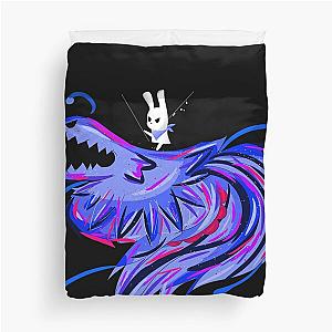 Slugcat and Lizard Duvet Cover