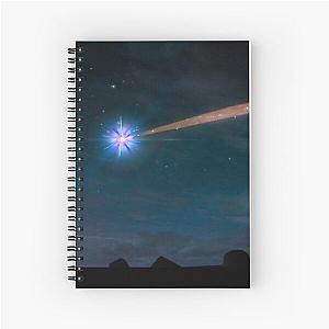 Anime Shooting Star Spiral Notebook