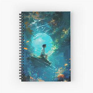 Universal Oneness and Synchronicity Spiral Notebook