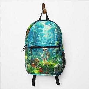 Beautiful Forest Anime Backpack