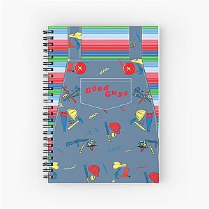 Good Guys Child's Play Chucky - Killer Doll Overalls Spiral Notebook