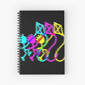 colorful child's play Spiral Notebook