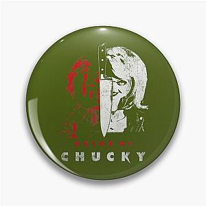 Child's Play Bride Of Chucky Split Portrait Pin