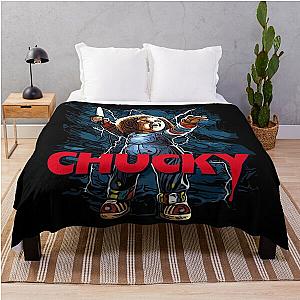 Chucky Child's Play doll Throw Blanket