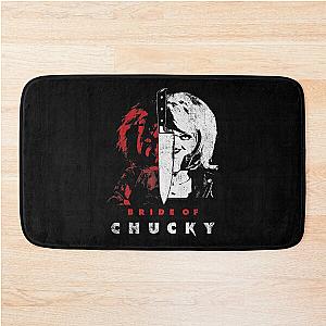 Child's Play Bride Of Chucky Split Portrait Bath Mat