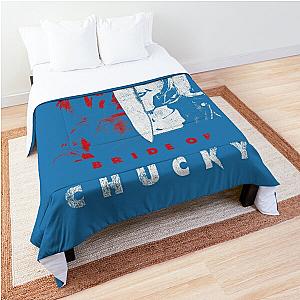 Child's Play Bride Of Chucky Split Portrait Comforter